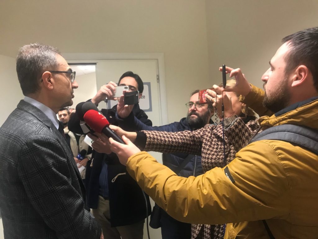 L’amministratore unico della Società in house 'Sanitaservice Asl Fg srl' ha incontrato questa mattina i giornalisti in una conferenza stampa che si è svolta nella sala conferenze Asl di Foggia.