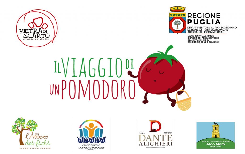 E’ partito 'Il viaggio di un pomodoro', nuovo progetto della Cooperativa Sociale 'Pietra di Scarto' realizzato con il sostegno della Regione Puglia, in collaborazione con una rete di partner territoriali.