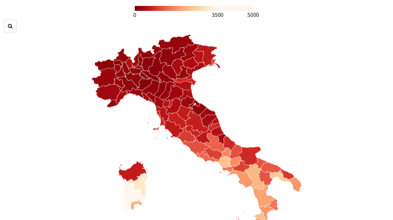 Oggi in Puglia, registrati 1.640 test per l'infezione da Covid-19 (36.158 dall'inizio dell'emergenza) positivi 74 casi. Il totale in Puglia sale a 3.258, registrati oggi 11 decessi (299 in totale).