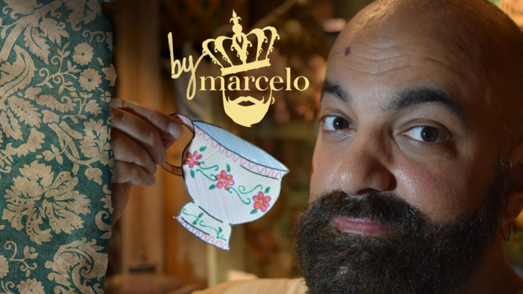 Disegna, ritaglia e gioca. Trascorri l'ora del té con Marcelo disegnando la tua tazza personalizzata.